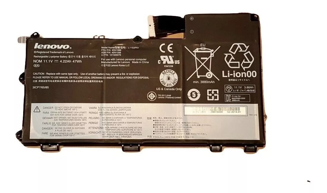 Bateria Original Lenovo Thinkpad T430u Ultrabook