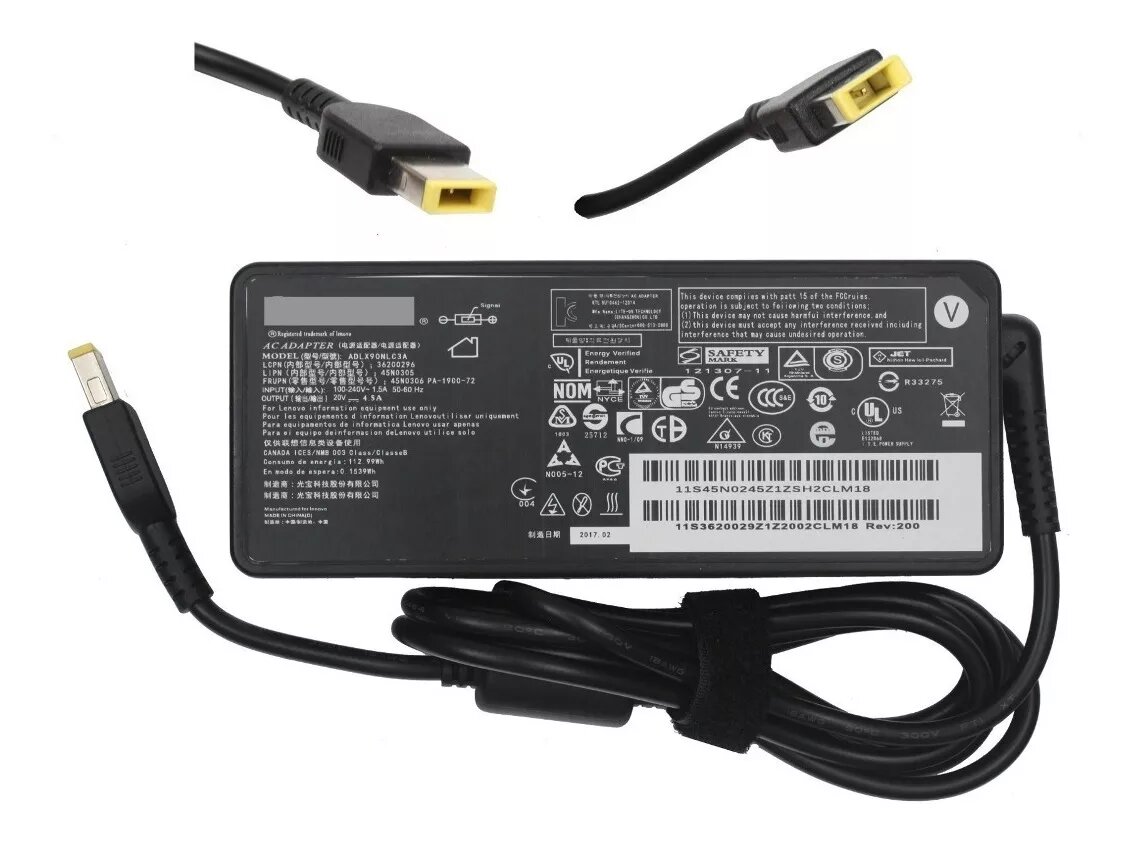 Cargador Lenovo Thinkpad T550 T450 T450s T540p T440p