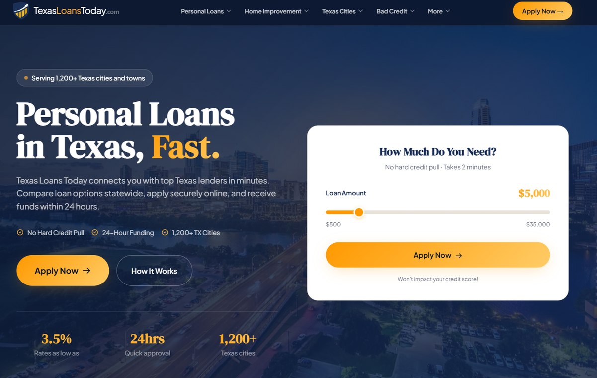 TexasLoansToday – texasloanstoday.com