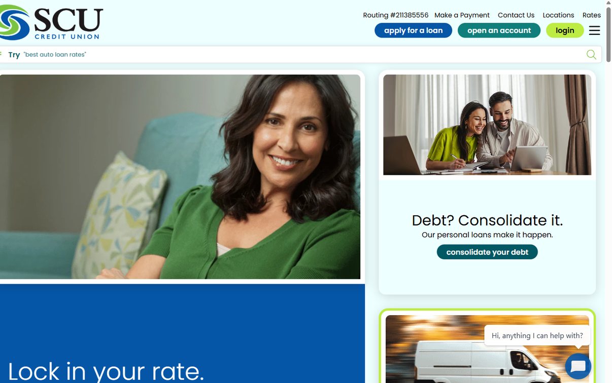 SCU Credit Union – scucu.org