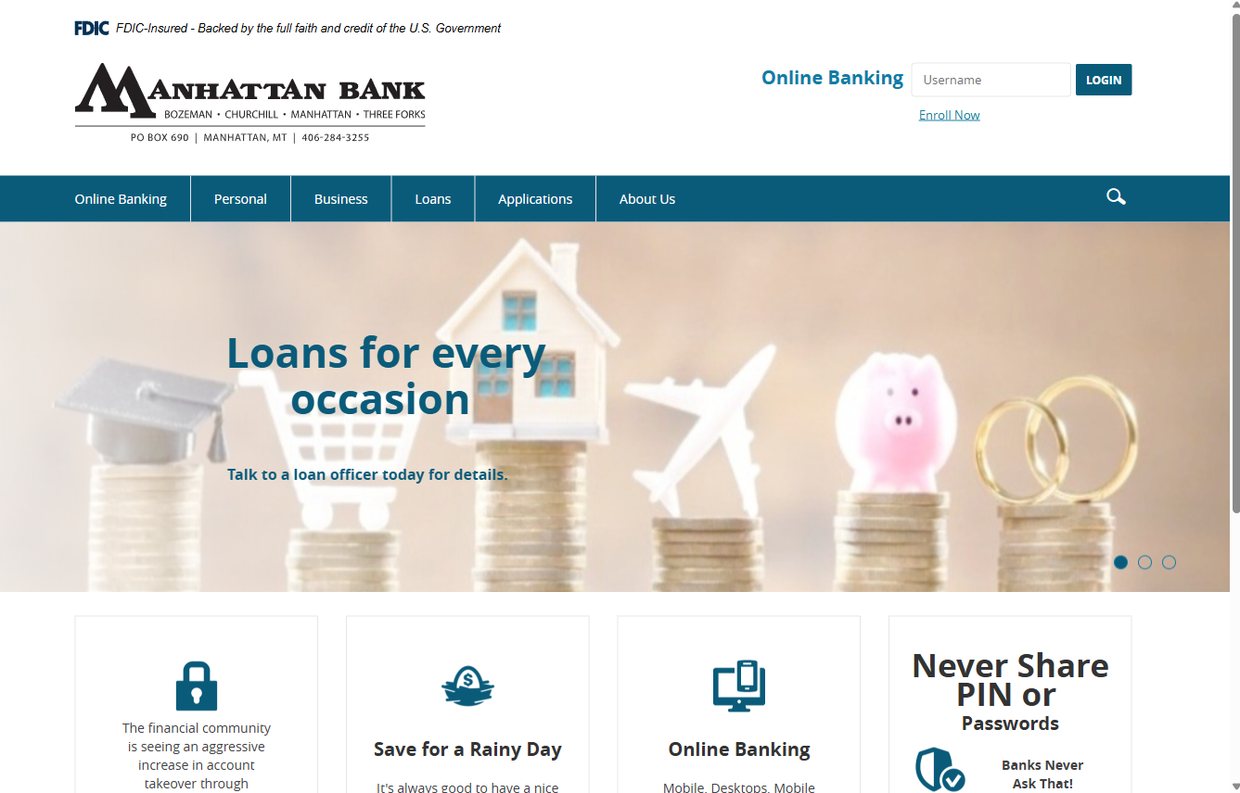 Manhattan Bank – manhattanbank.com